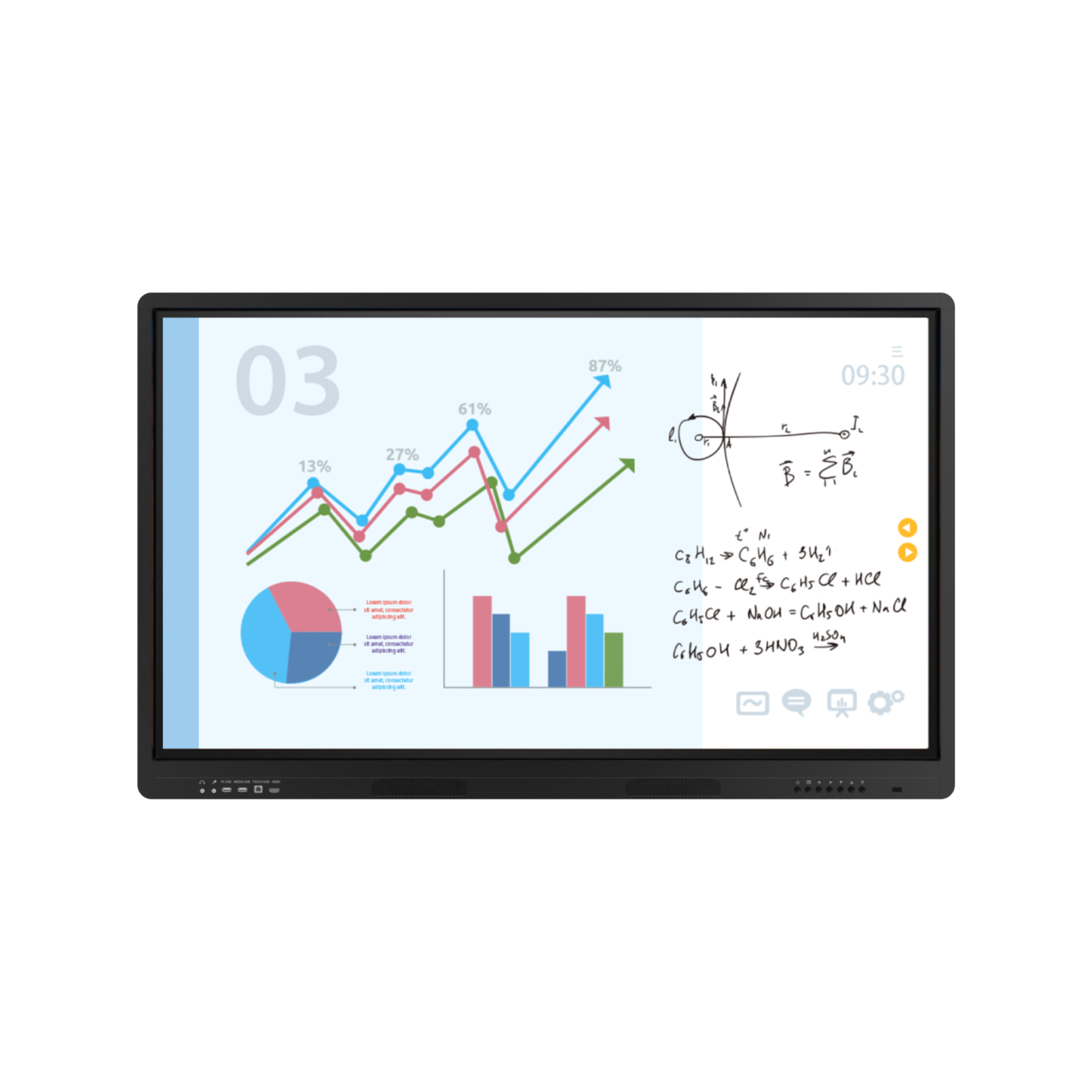 Smart Whiteboard 55”