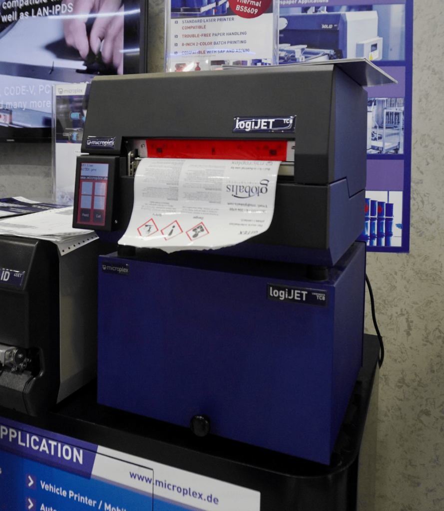 The Microplex logiJET TC8 is perfect for: